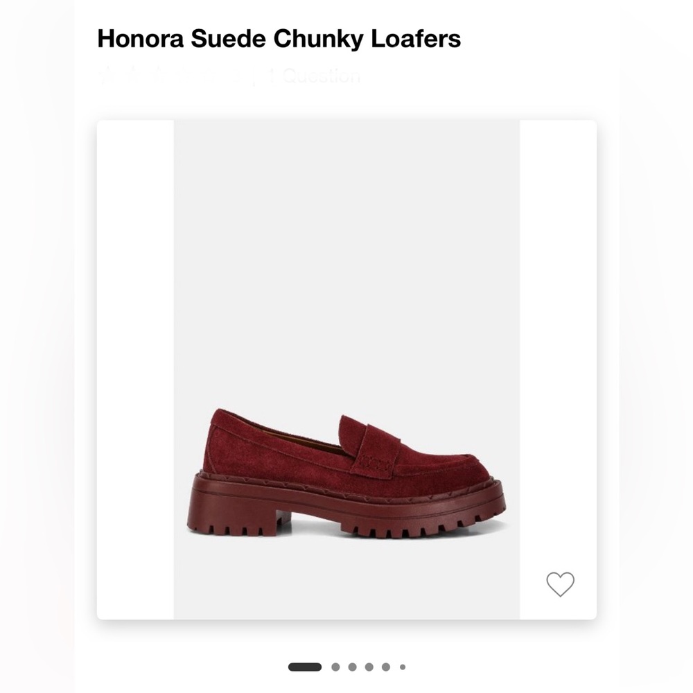 Rag & Co Honora Women's Burgundy Loafers - Picture 6 of 6